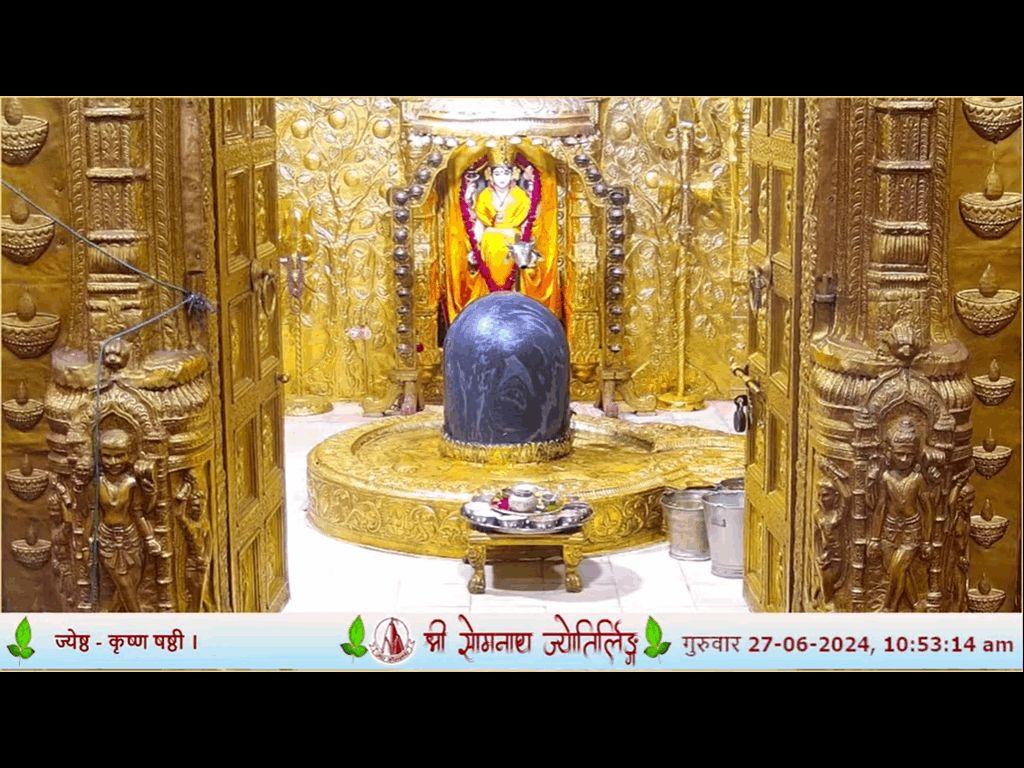 TODAY DARSHAN SHRI SOMNATH BABA OM NAMAH SHIVAYE