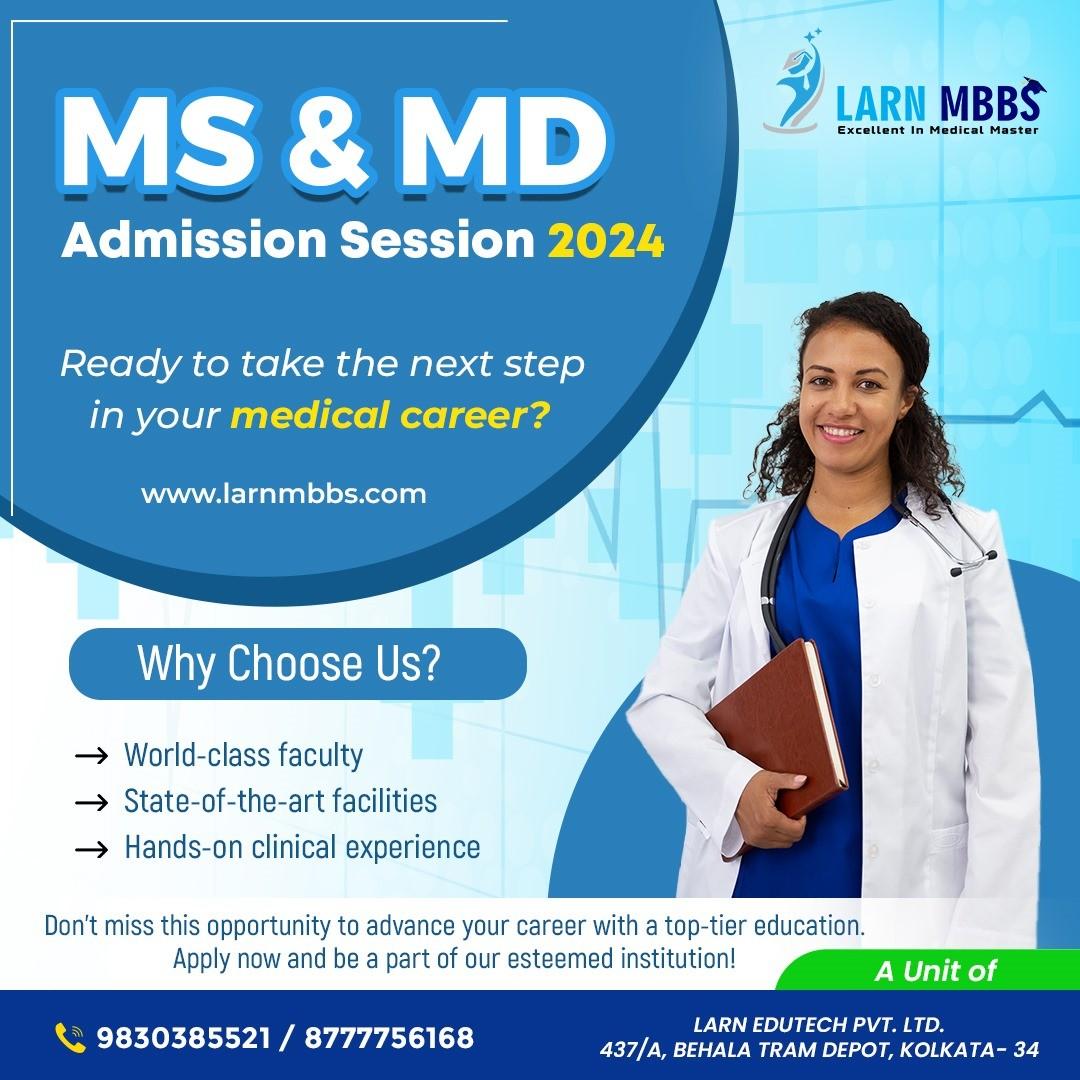 Secure Your MS Admission in Kolkata with Larn MBBS