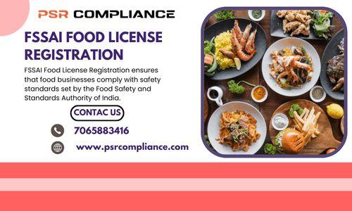 FSSAI Food License Registration