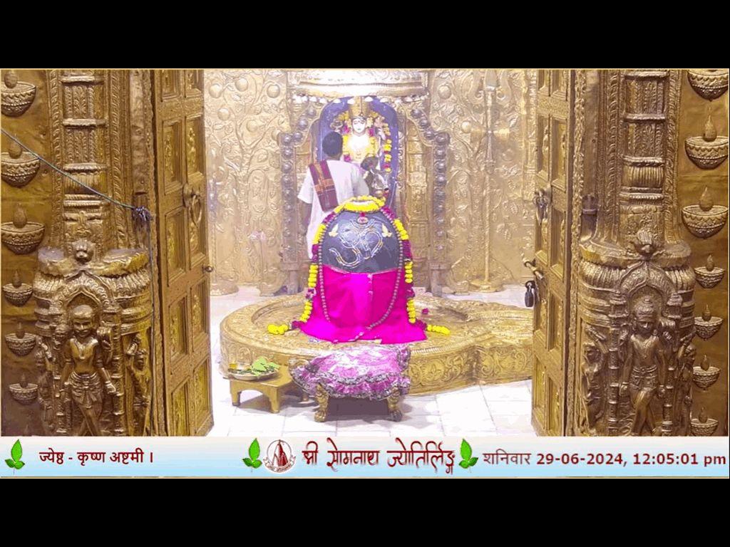 TODAY DARSHA SHRI SOMNATH BABA OM NAMAH SHIVAYE