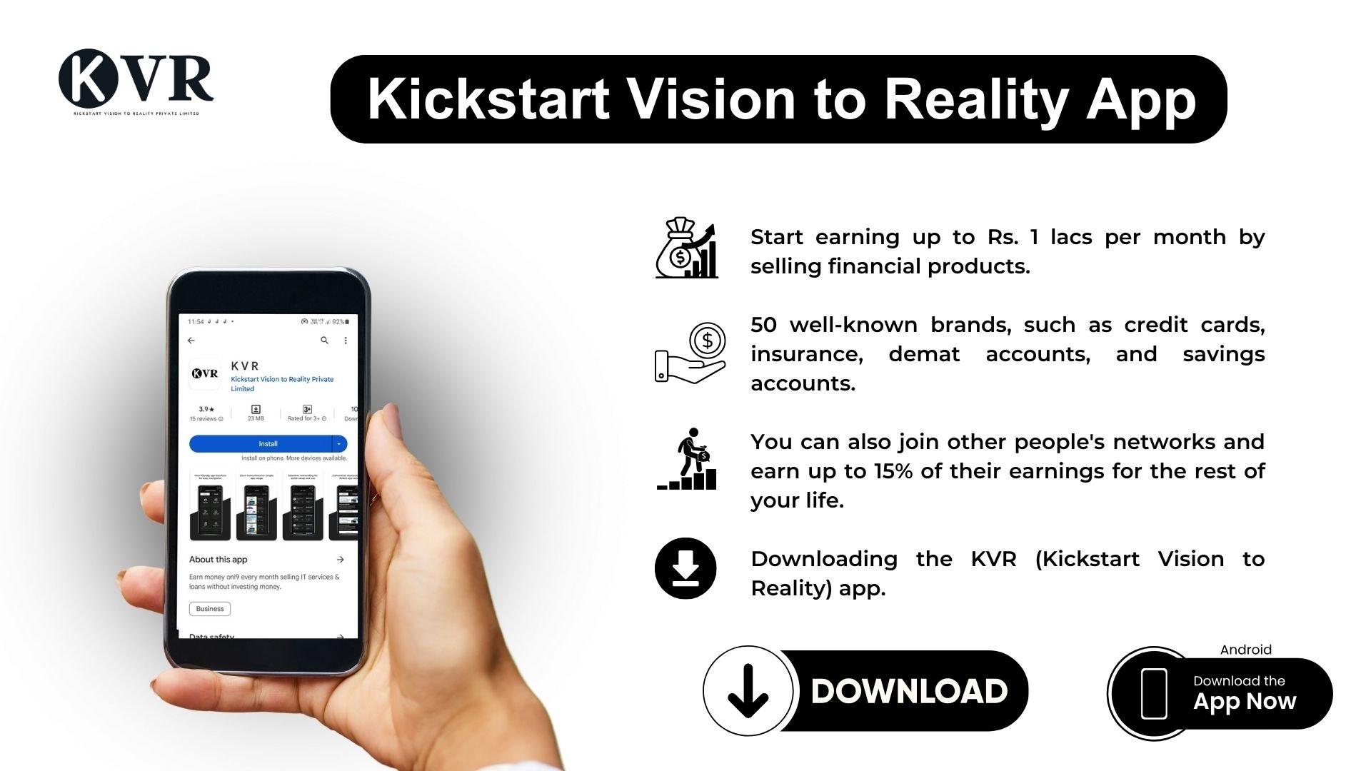 Kickstart Vision to Reality App