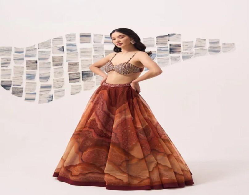 Printed Lehengas Shop