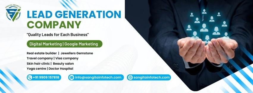 lead generation company by sangitainfotech in Ahmedabad