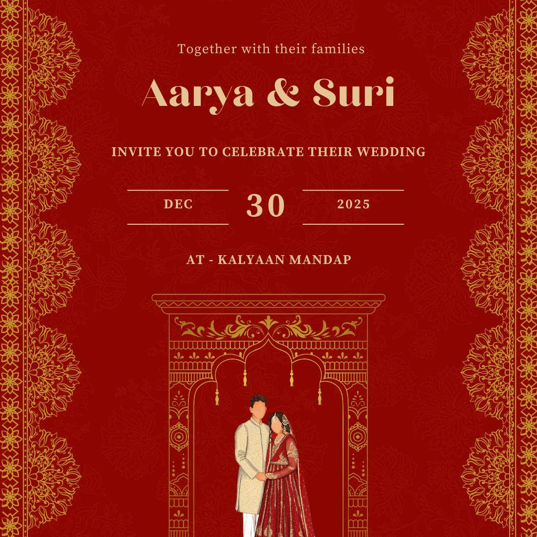  Premium Card Invitation Online | Free Caricature | Invitecrafter