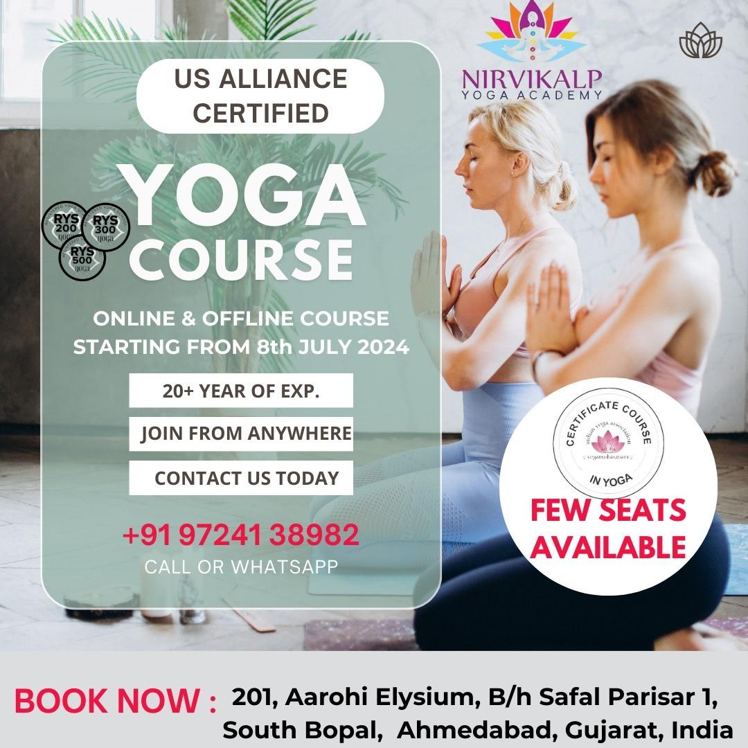  online /  offline, us alliance, nirvikalp yoga academy,Ahmedabad