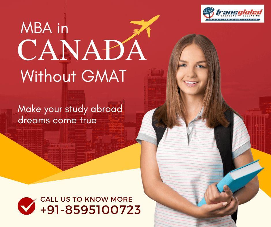 How to Pursue an MBA in Canada Without GMAT Scores?