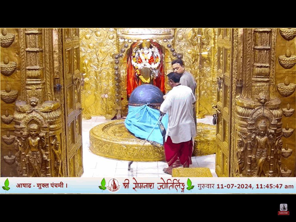 TODAY DARSHAN SHRI SOMNATH BABA OM NAMAH SHIVAYE