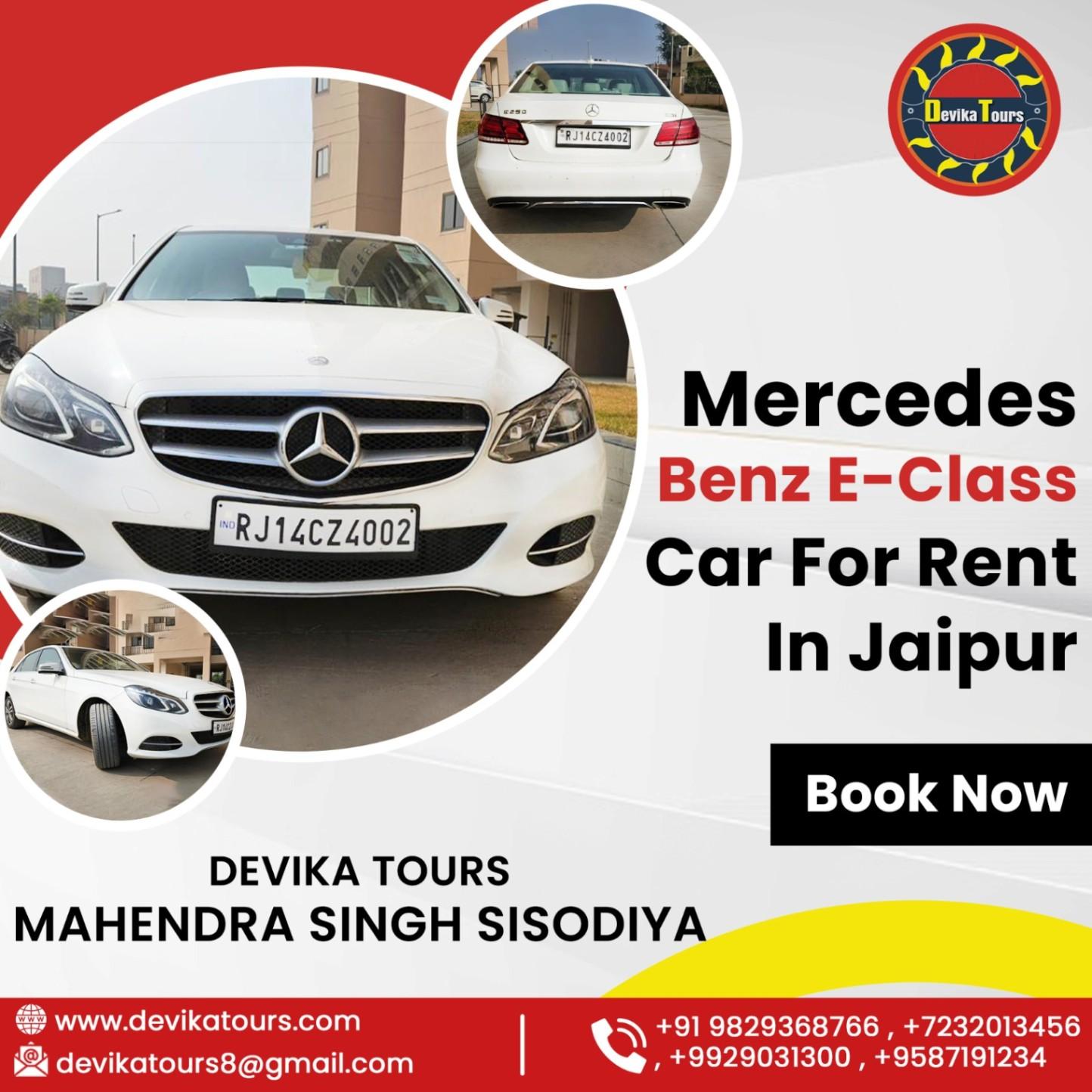 Mercedes car rental Jaipur