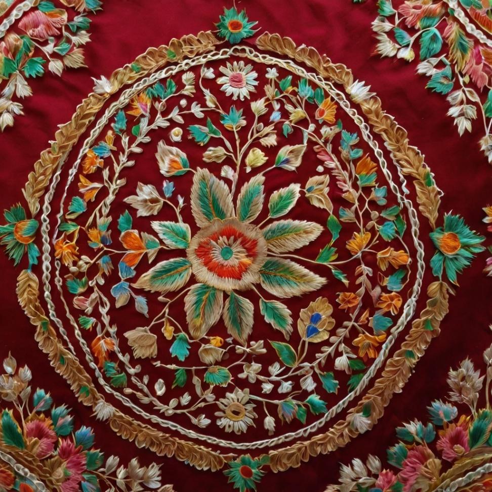 Aari Embroidery Magic: Kashmiri Kurtis and Kaftans for Summer 2024
