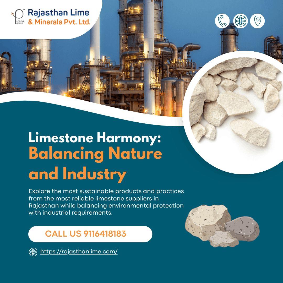 Limestone Harmony: Balancing Nature and Industry