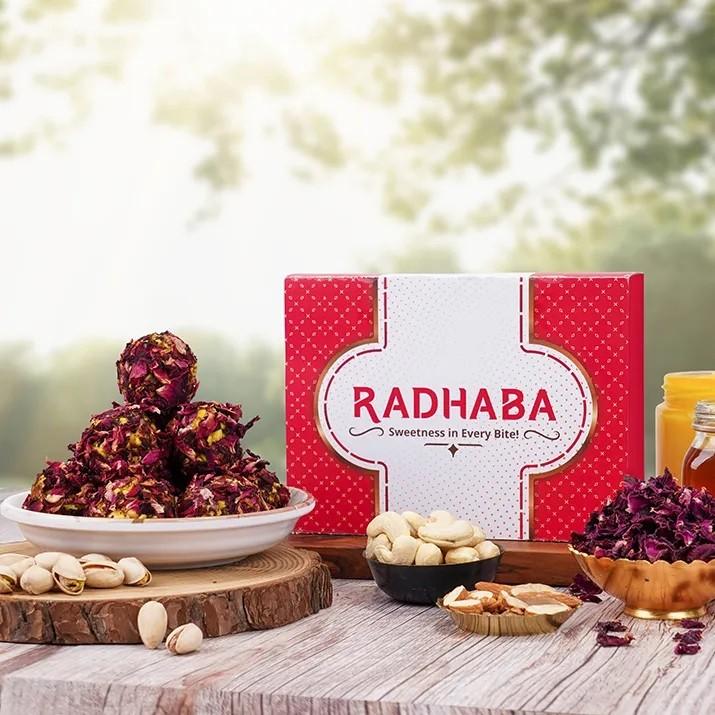 Buy Premium Dryfruit Punch Rose from Radhaba Sweets