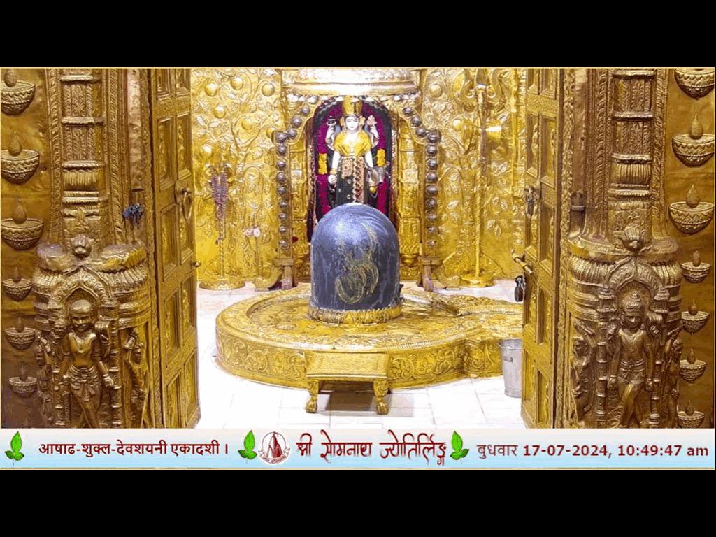 TODAY DARSHAN SHRI SOMNATH BABA OM NAMAH SHIVAYE