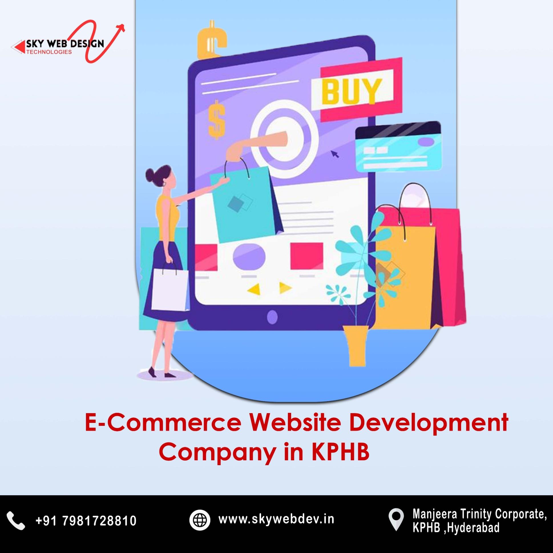 E-Commerce Website Development Company in KPHB - Sky Web Design Technologies