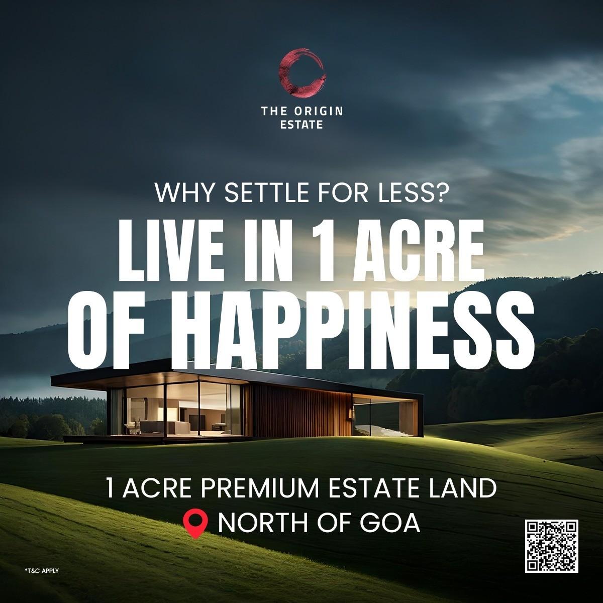 Luxury Living The Origin Sasoli Residential Plot in North Goa 