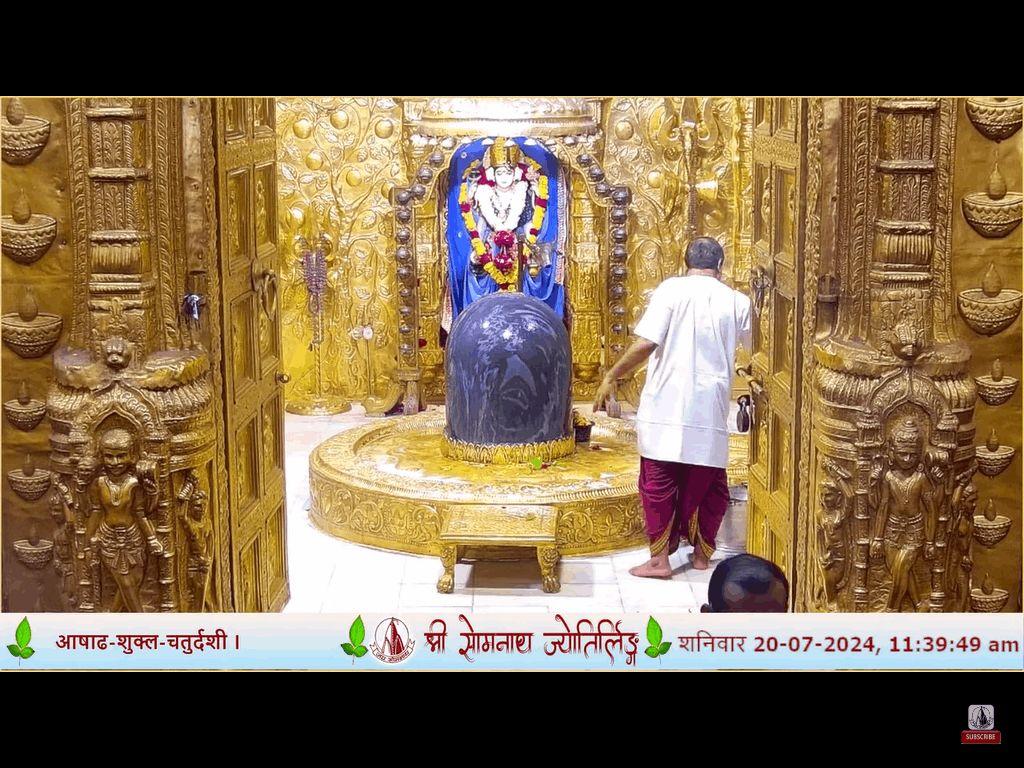 TODAY DARSHAN SHRI SOMNATH BABA OM NAMAH SHIVAYE