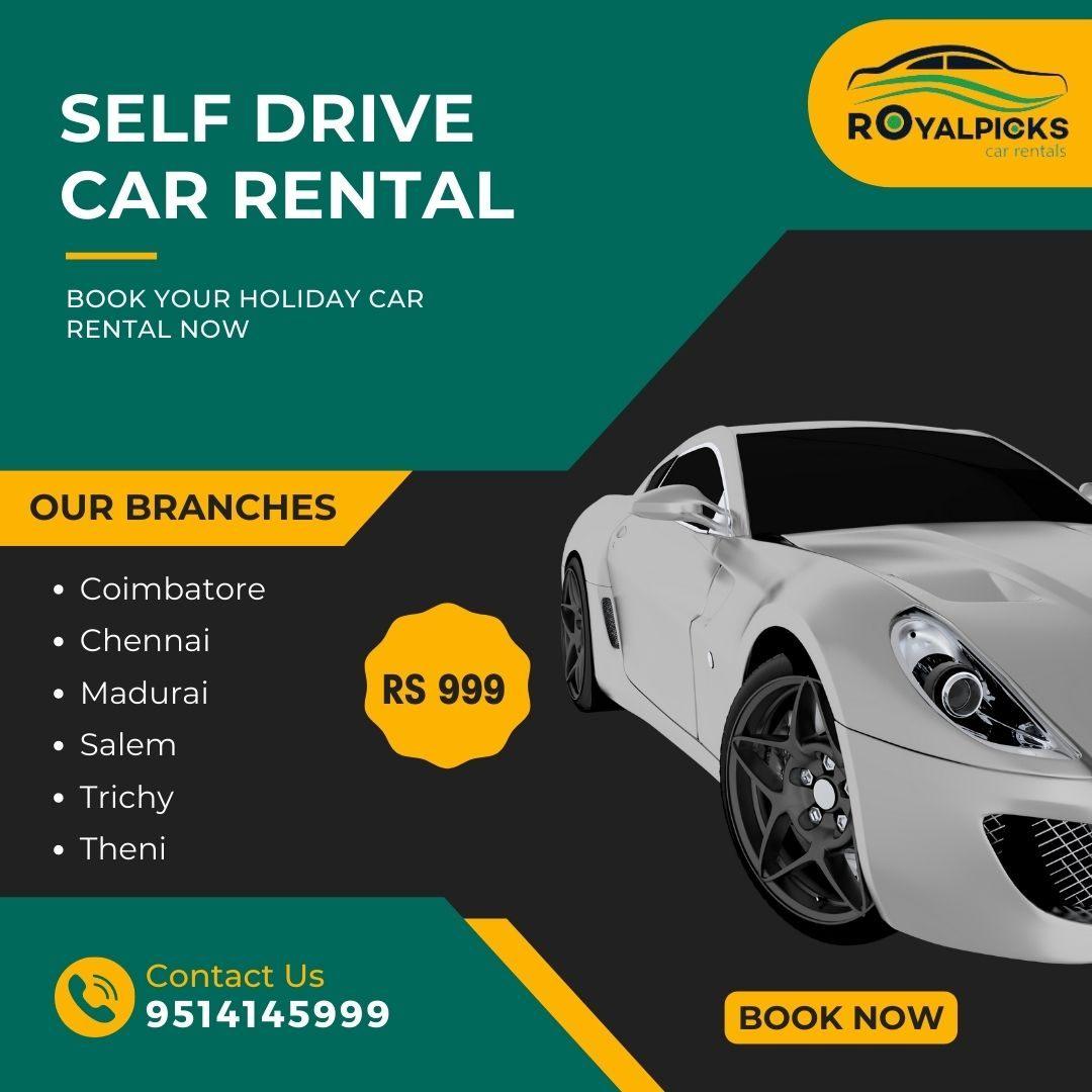 Self drive car rental in Coimbatore