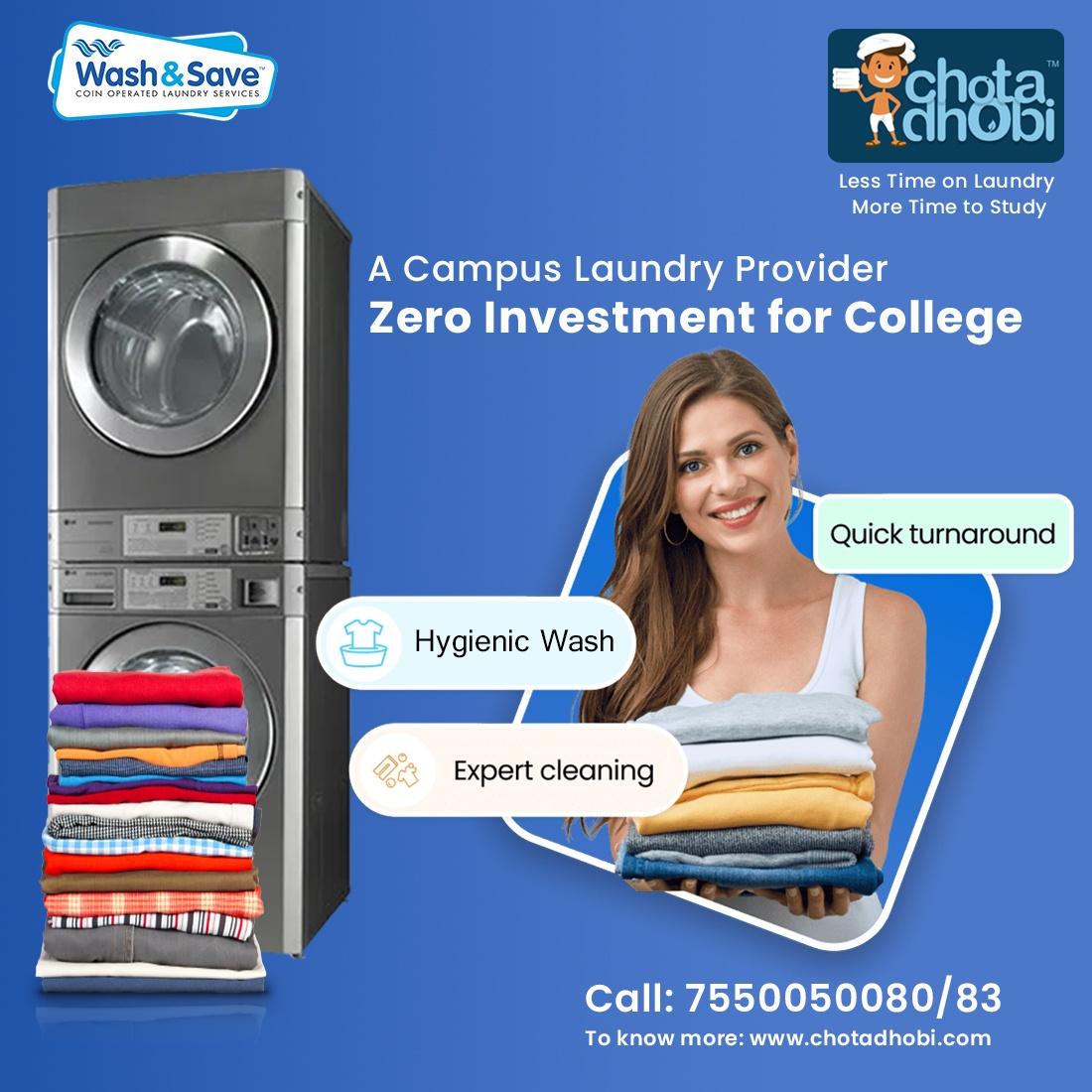 Experts in providing Campus Laundry Services