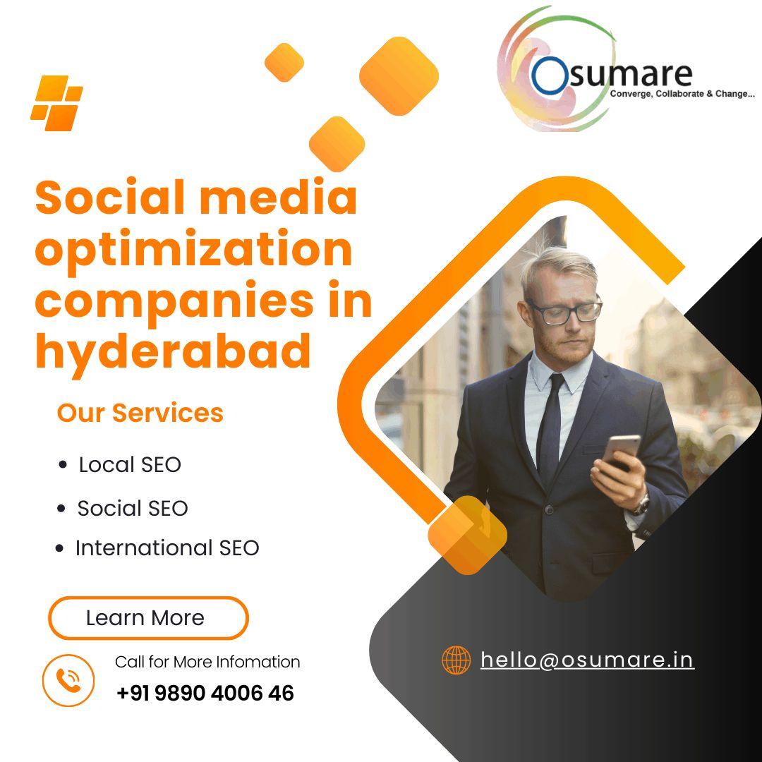 Social media optimization companies in hyderabad