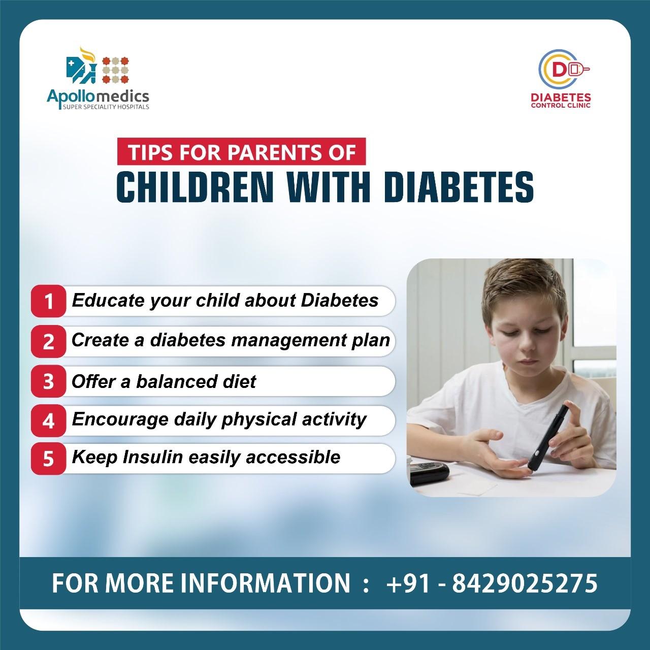 Essential Tips for Parents of Children with Diabetes by Dr. Mayank Somani