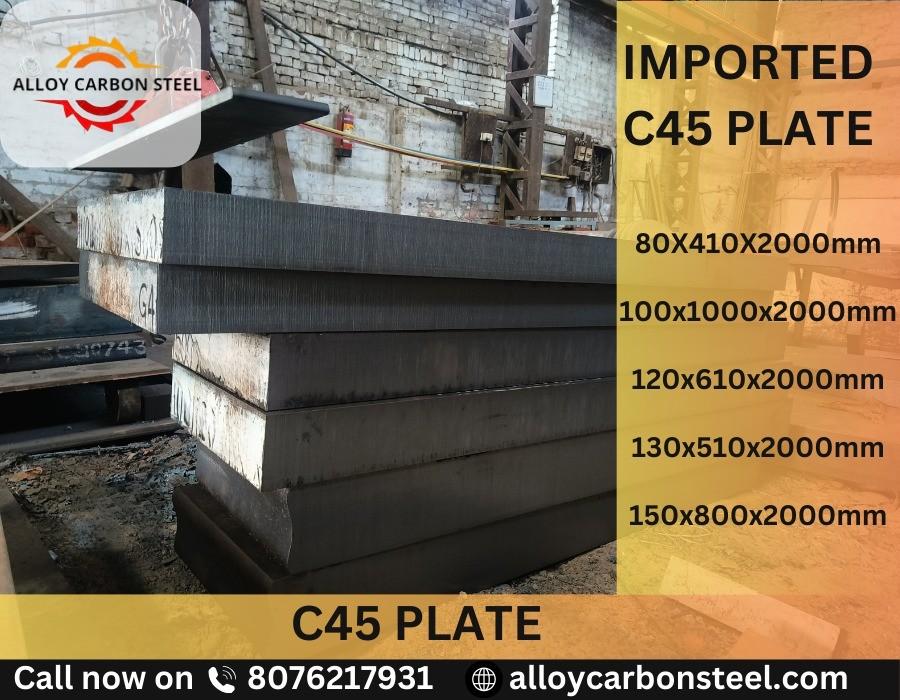 C45 plate, also known as a medium carbon steel plate