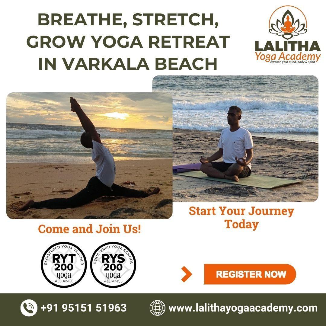 Discover our 7 days Yoga retreat in Varkala Beach,Kerala
