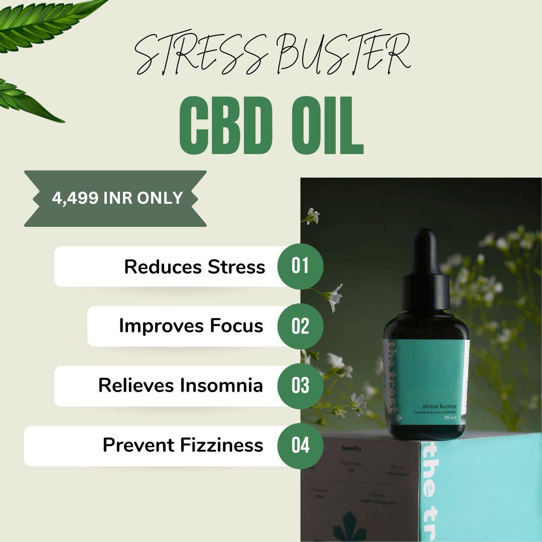 Ayurvedic CBD Oil 800mg for Stress & Anxiety
