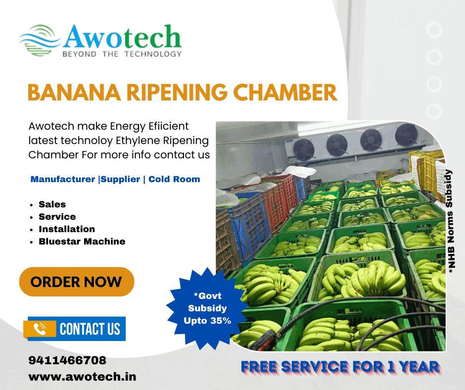 Banana Ripening Chamber Manufacturers - Awotech