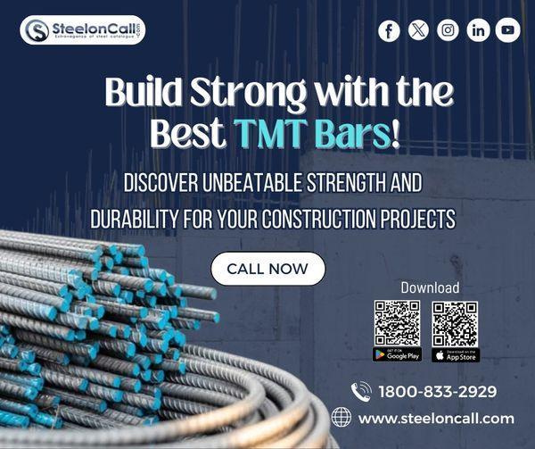Buy Best Quality TMT Bars From Steeloncall