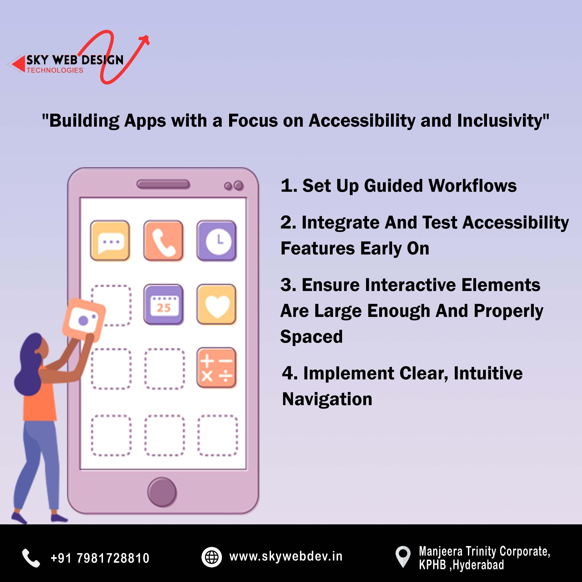 building apps with a focus on accessibility