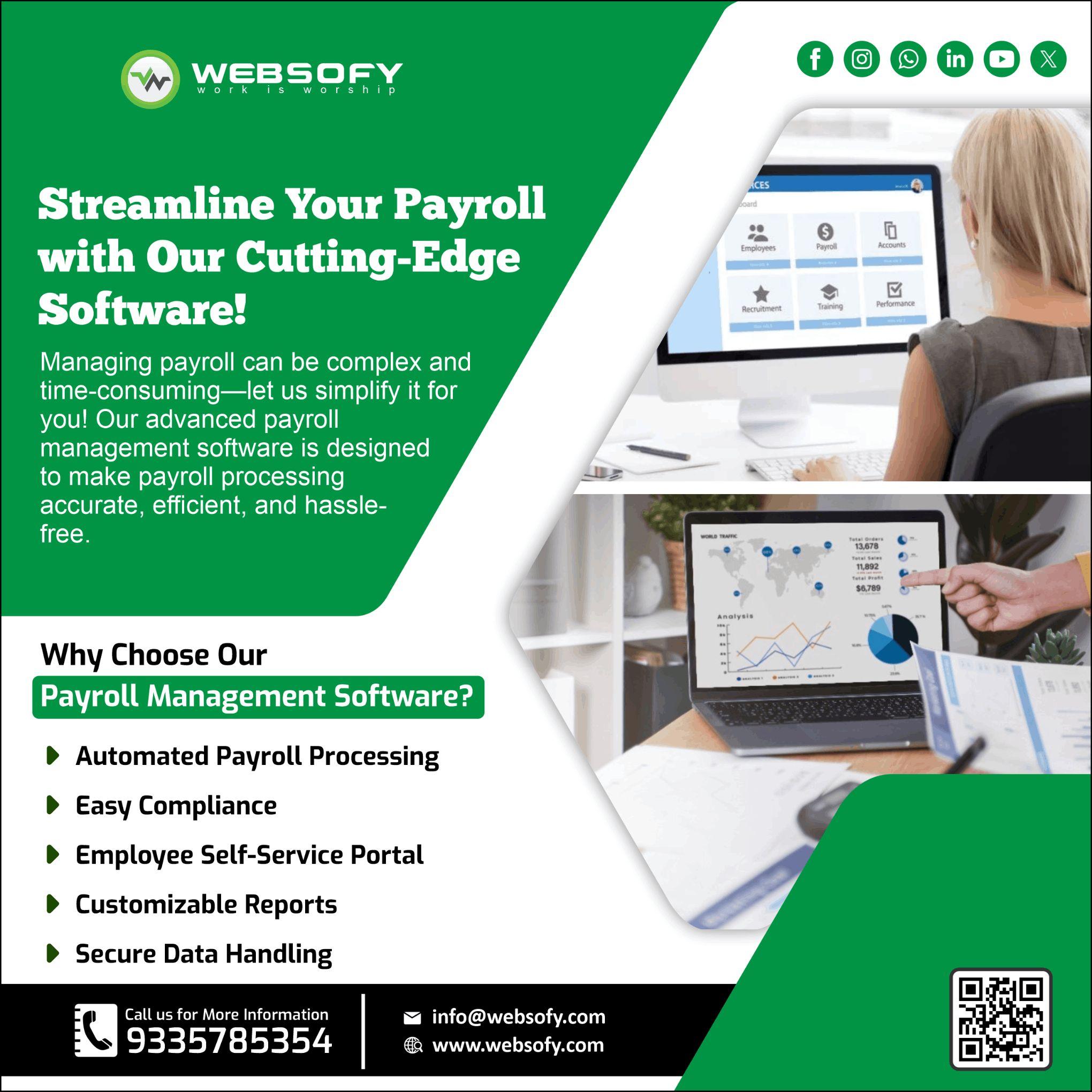 Simplify Your Payroll with Websofy Advanced Software!