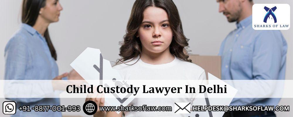 Recognising the Function of a Child Custody Lawyer In Delhi