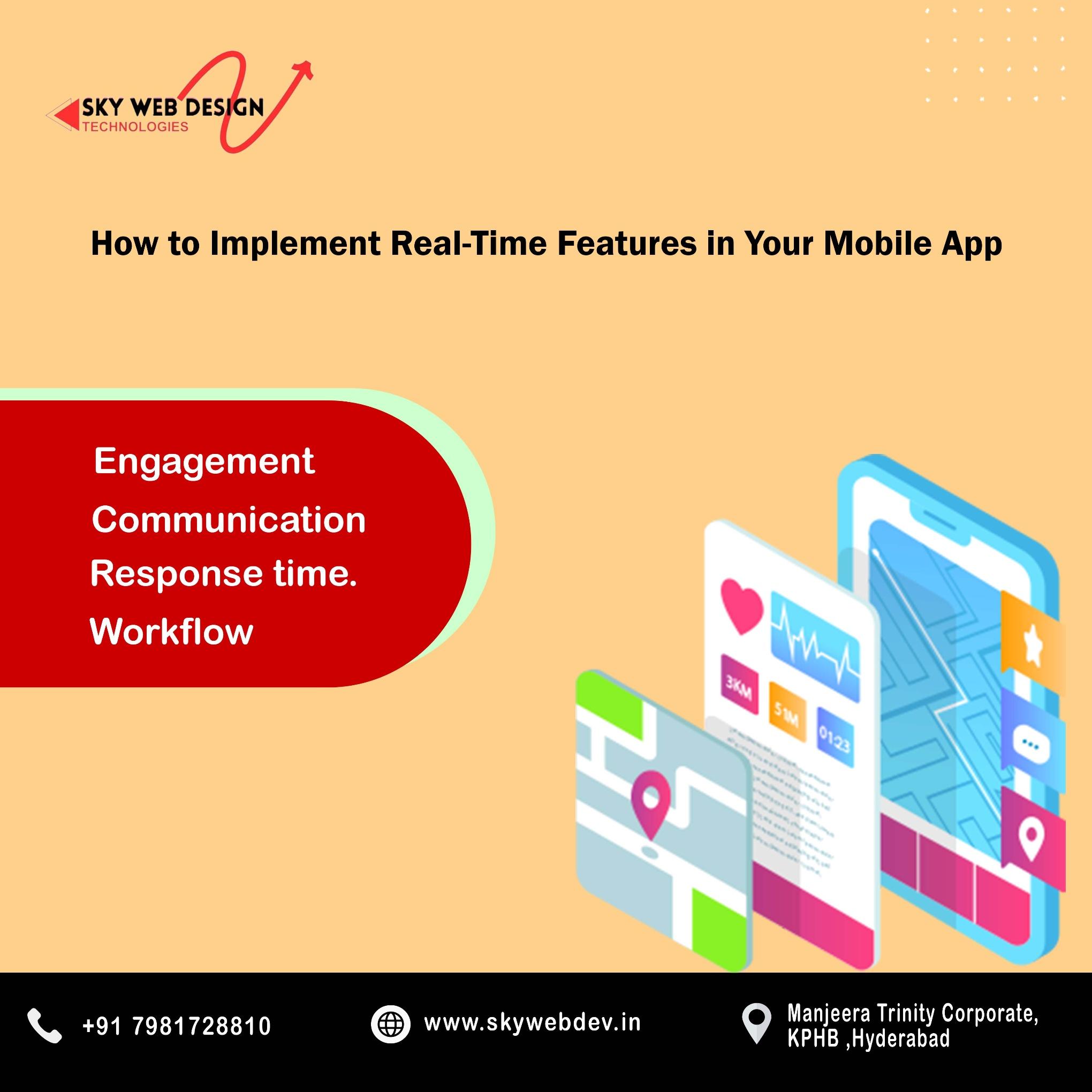 HOW TO IMPLEMENT REAL TIME FEATURES
