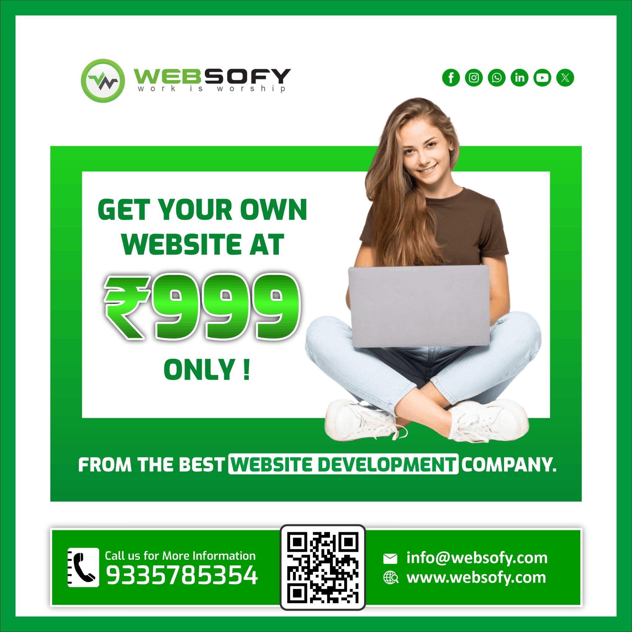 Grab The Special offer for Website Development