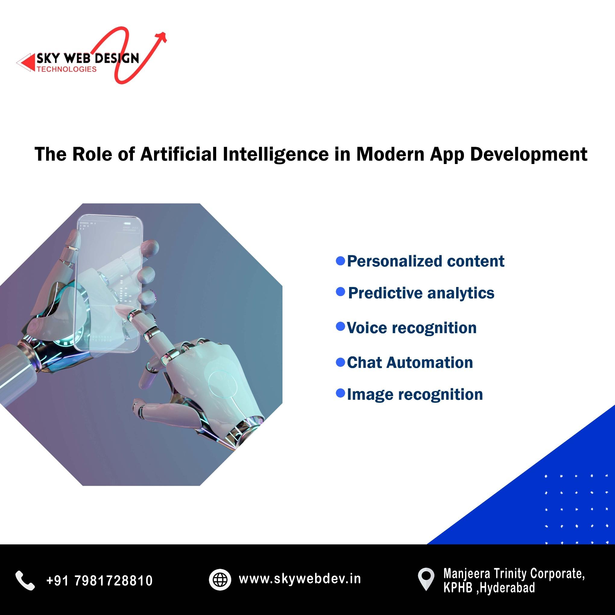 the role of artificial intelligence