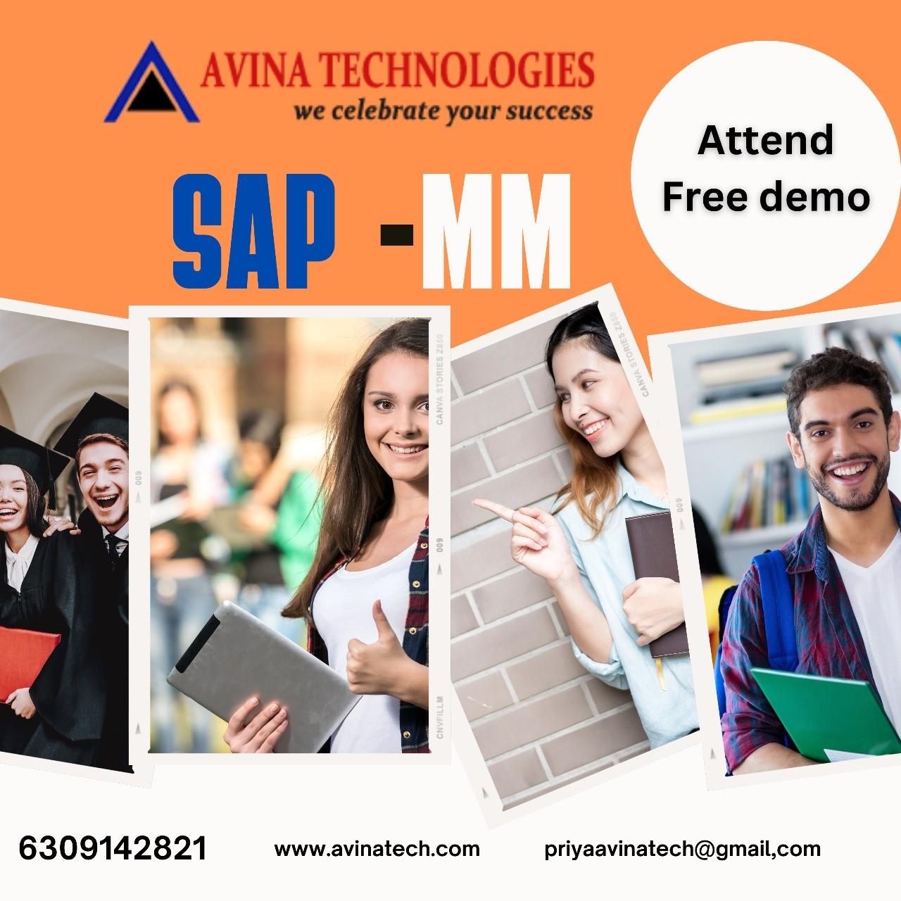 Avina Technologies - Sap MM Online Training in Hyderabad @ 9000055217