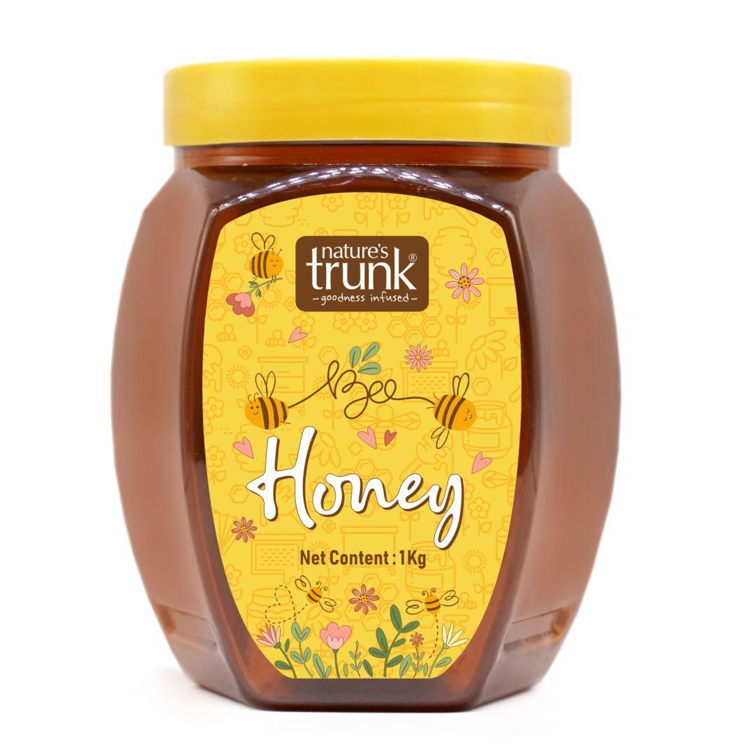 Nature's Trunk Pure Natural Honey: A Sustainable Sweetener for Every Occasion"