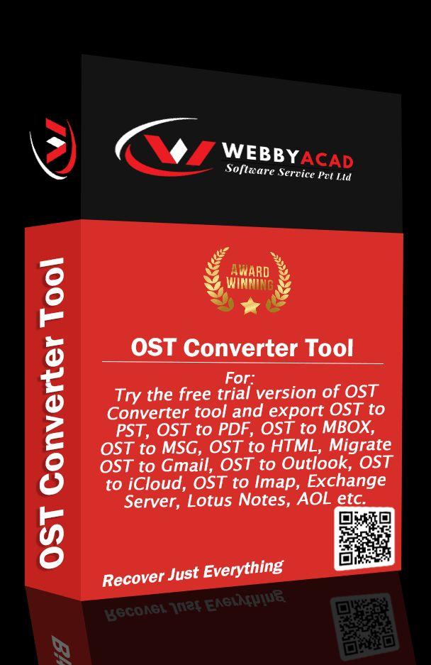 WebbyAcad OST Converter Software