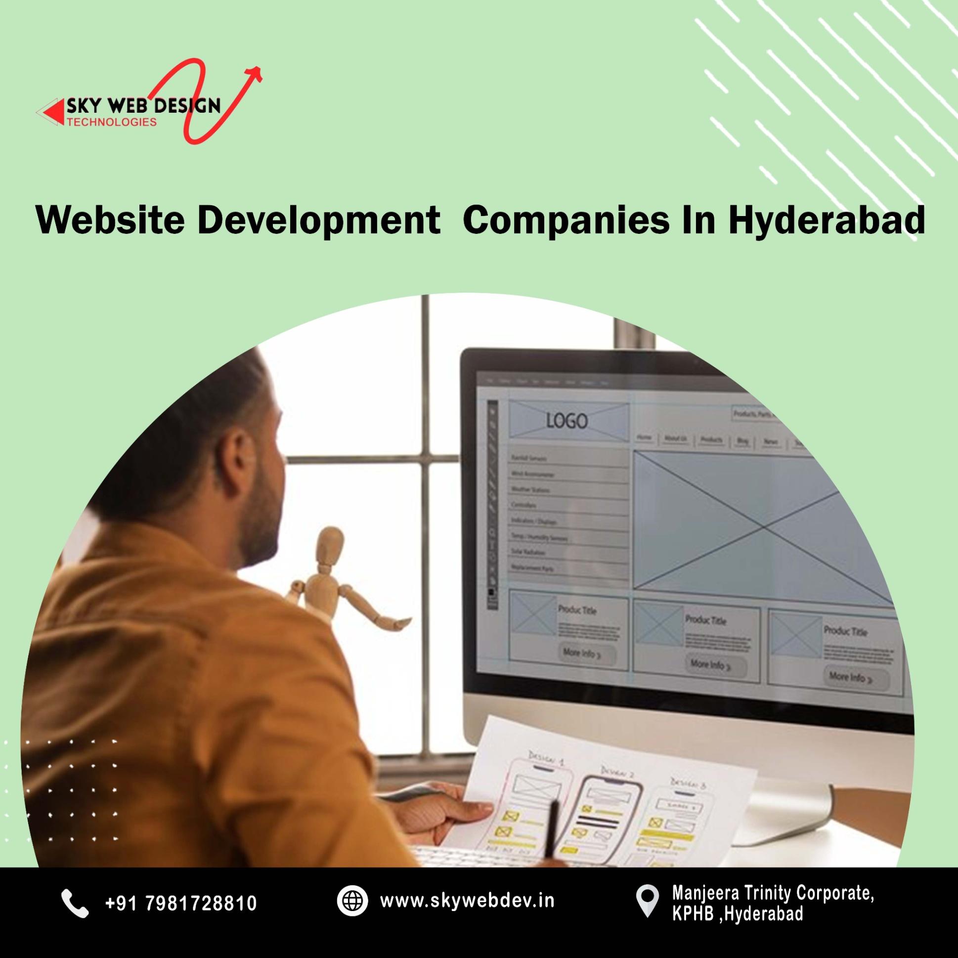 web development company in hyderabad