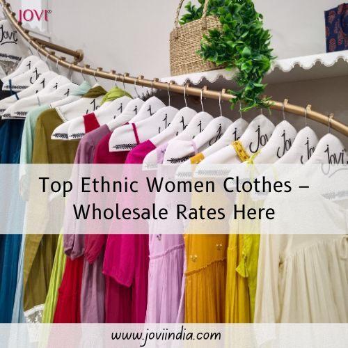 JOVI India  Leading Source for Women Clothing Wholesale