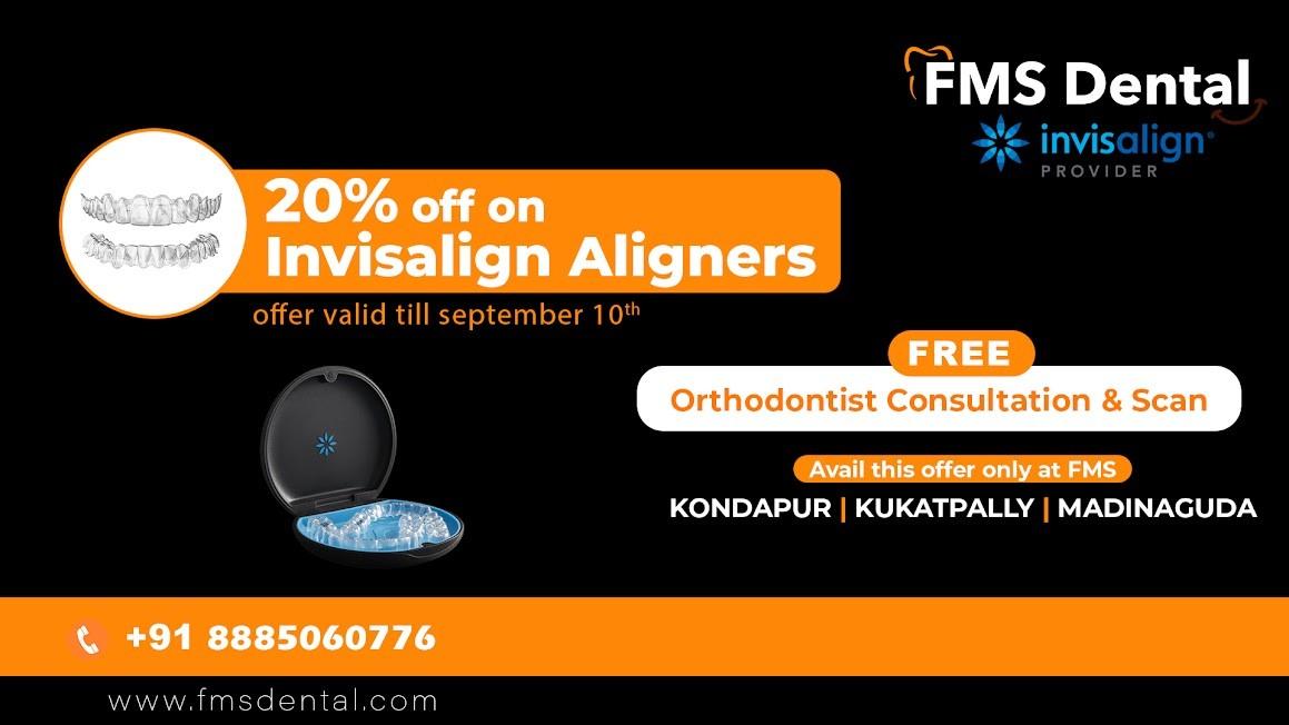 Get 20% Off and FREE Invisalign Consultation & Scan!