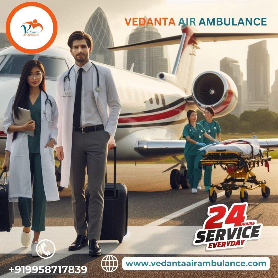 Use Vedanta Air Ambulance from Dibrugarh for the Safest Patient Transfer