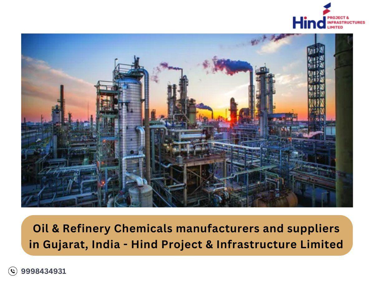 Oil & Refinery Chemicals manufacturers and suppliers in Gujarat, India 