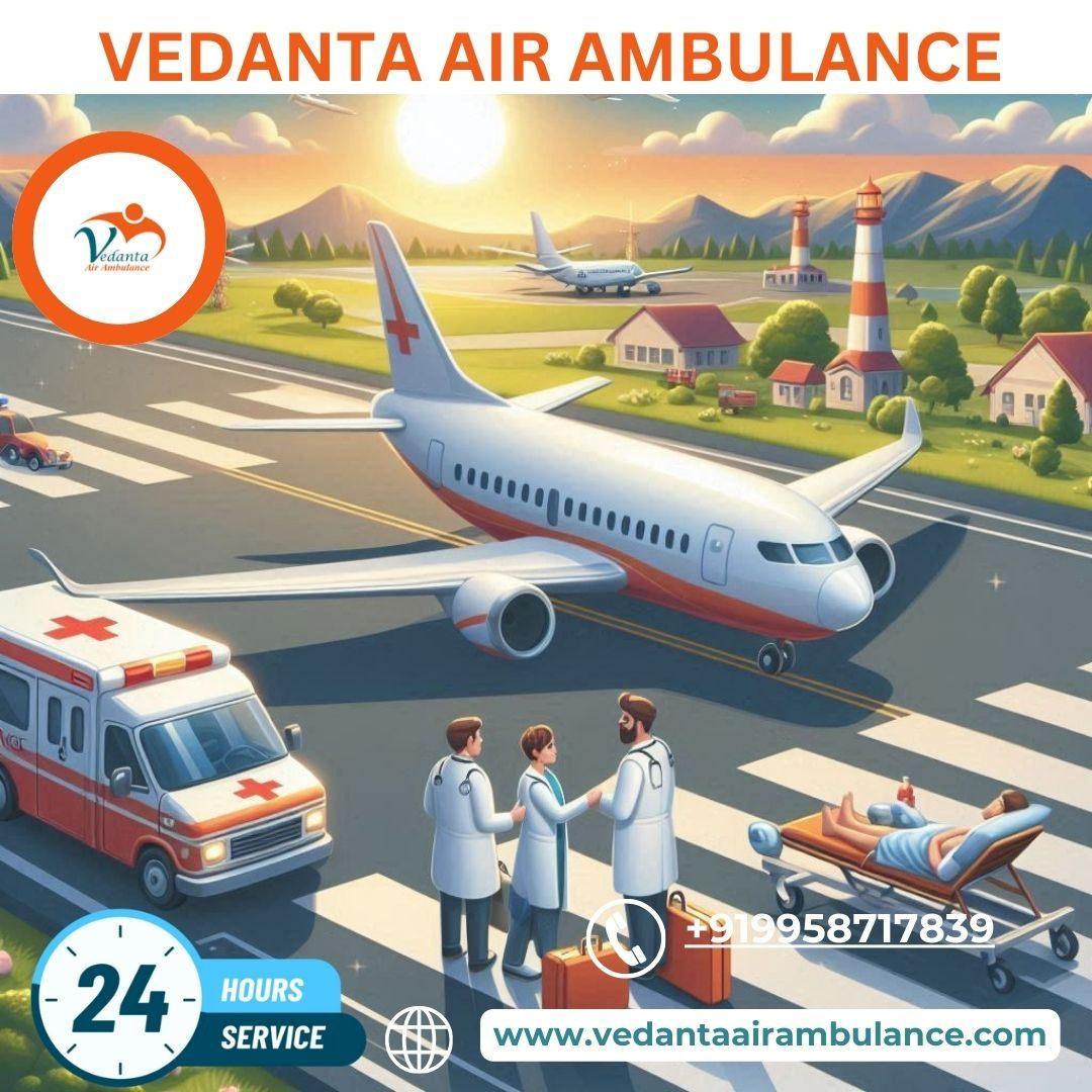 Choose Reliable Vedanta Air Ambulance Service in Mumbai at Low charges