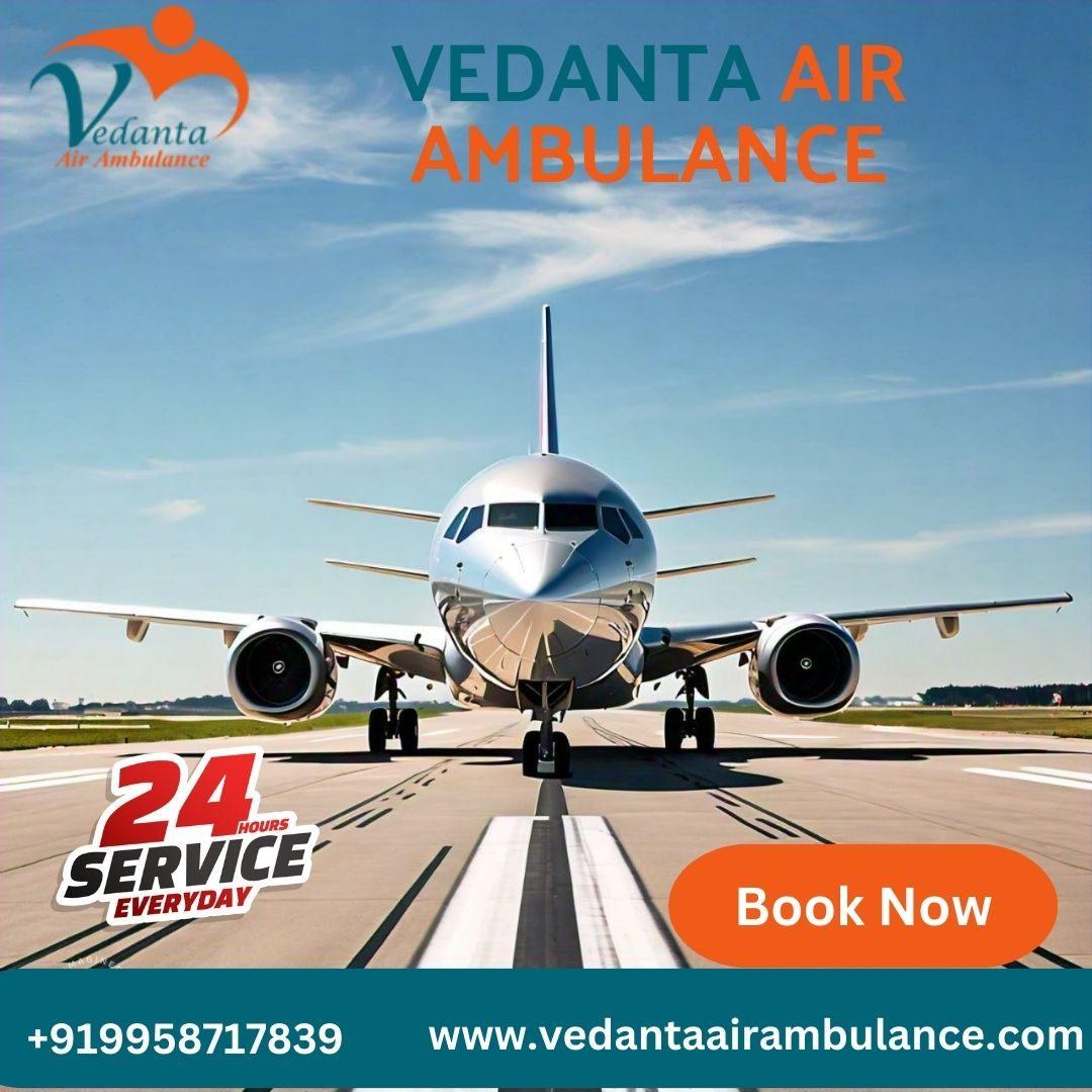  Take the Safest Vedanta Air Ambulance from Gorakhpur for Easy Patient Transfer 