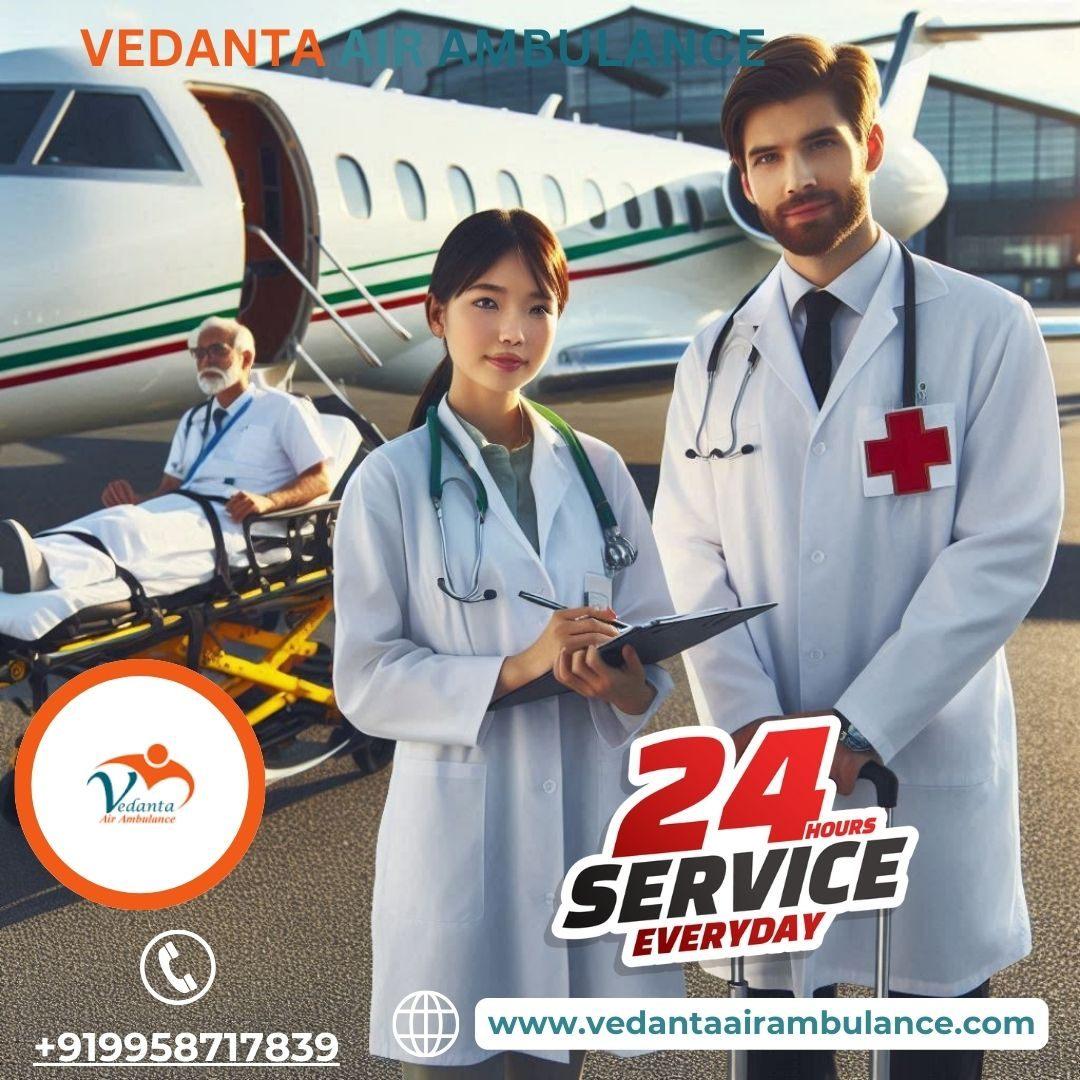 Use Top-class Medical Facilities by Vedanta Air Ambulance Service in Allahabad