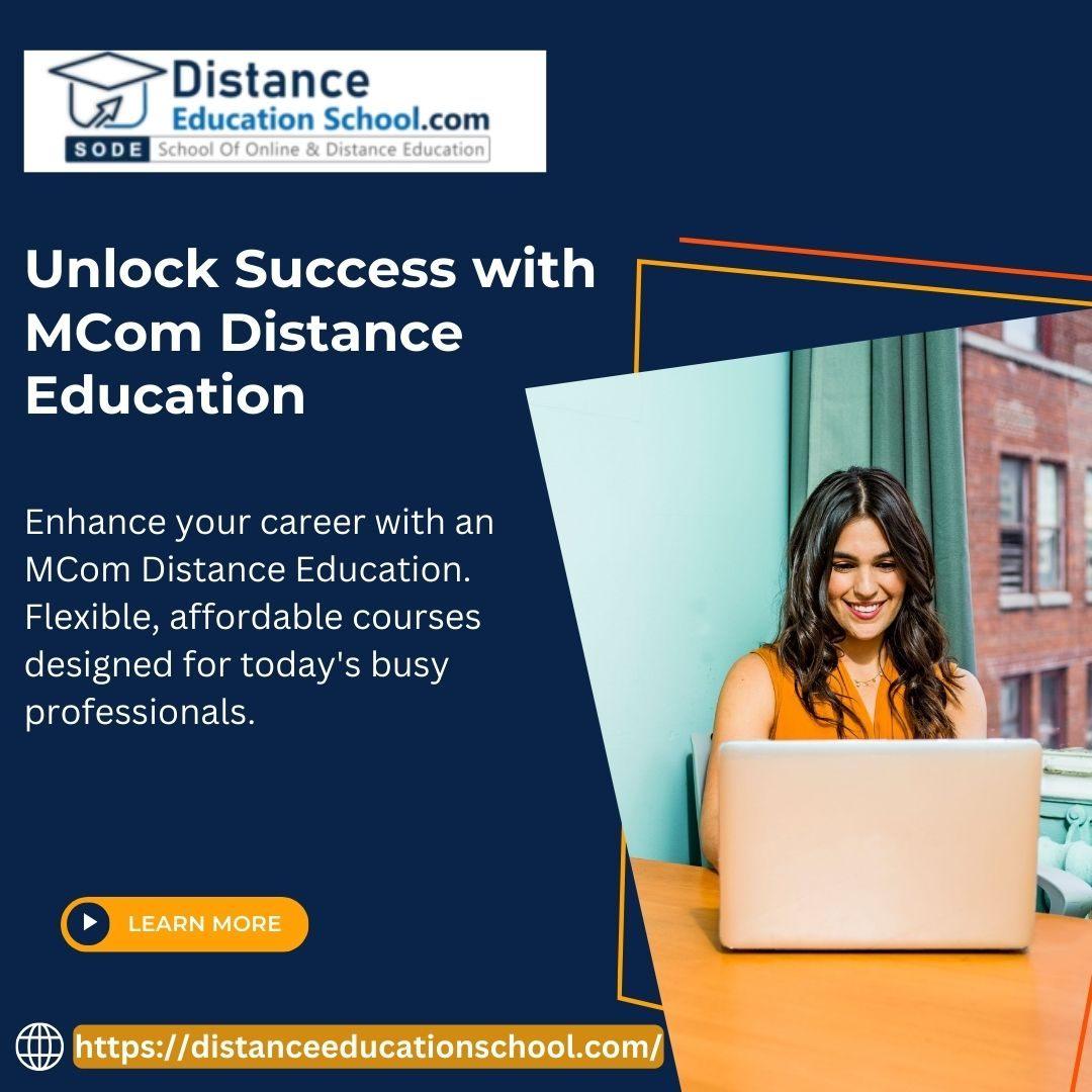 MCom Distance Learning