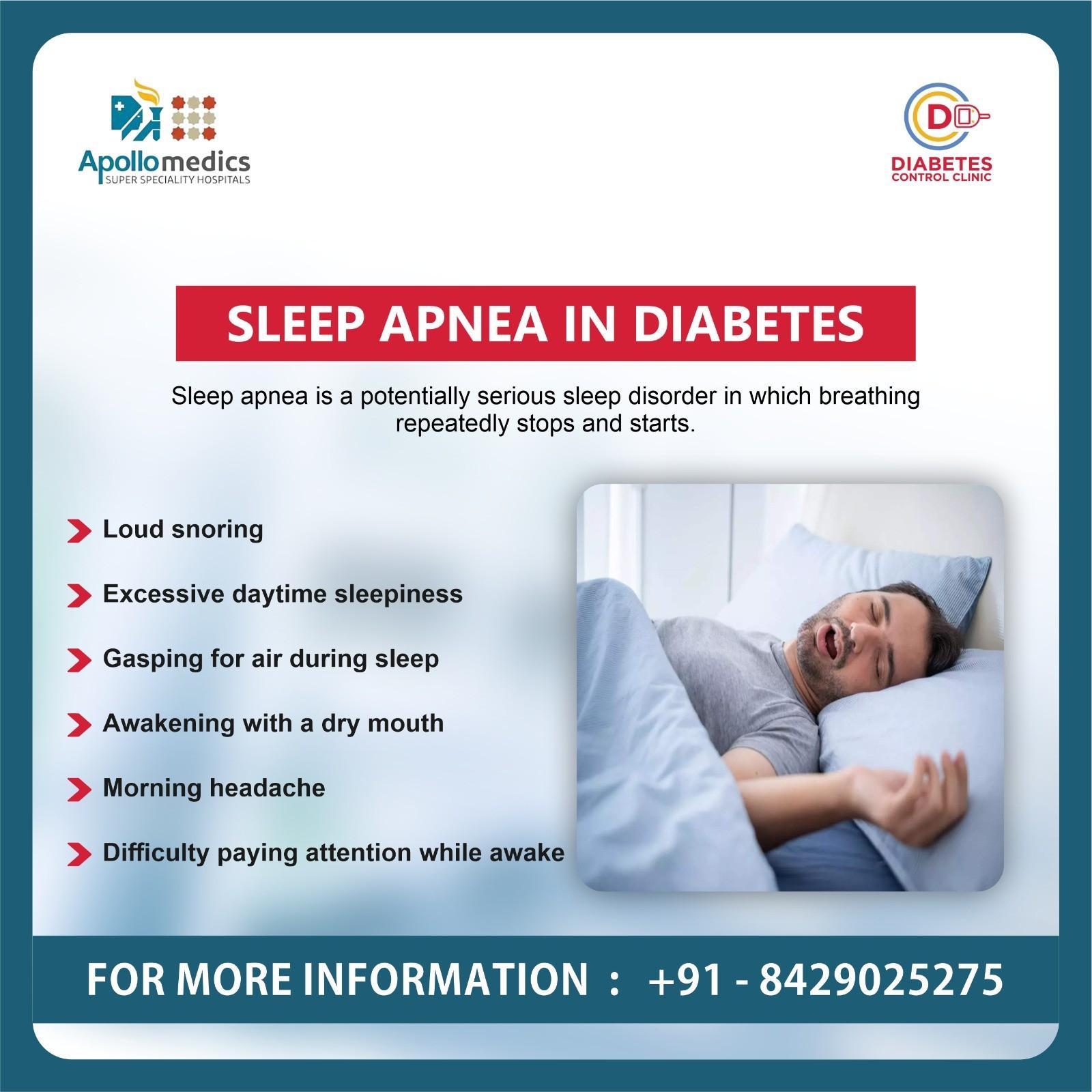 Sleep Apnea in Diabetes - Dr. Mayank Somani