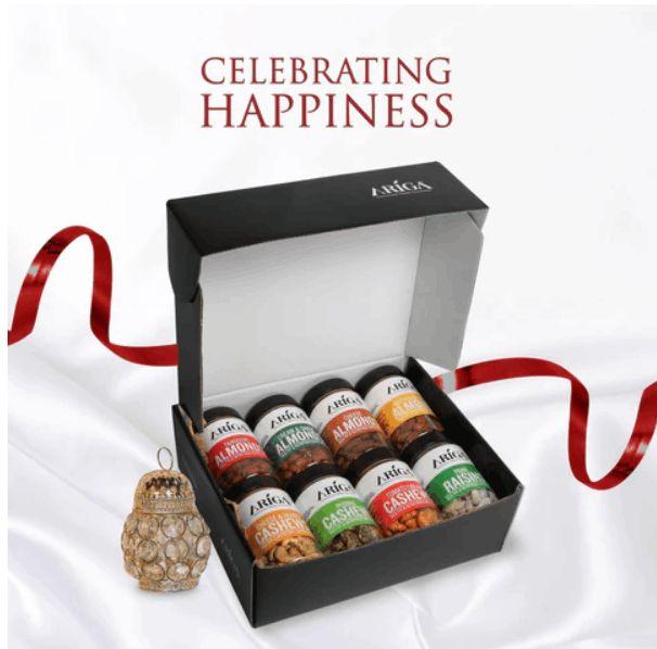 Buy Best Luxury Diwali Gift Hampers For Employees | Ariga Foods