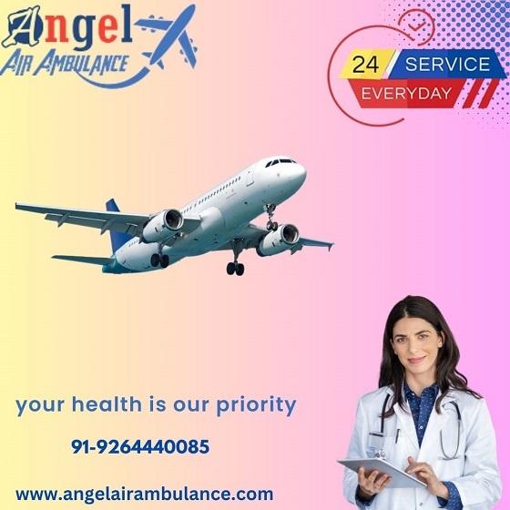 Modern Patient Transfer Service by Angel Air Ambulance Services in Nagpur 