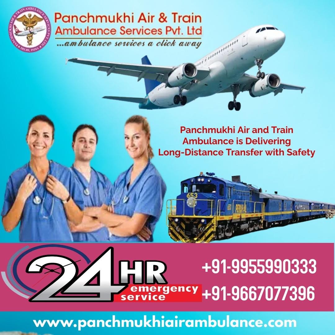 Panchmukhi Train Ambulance in Kolkata Lowers the Risk of Emergency 